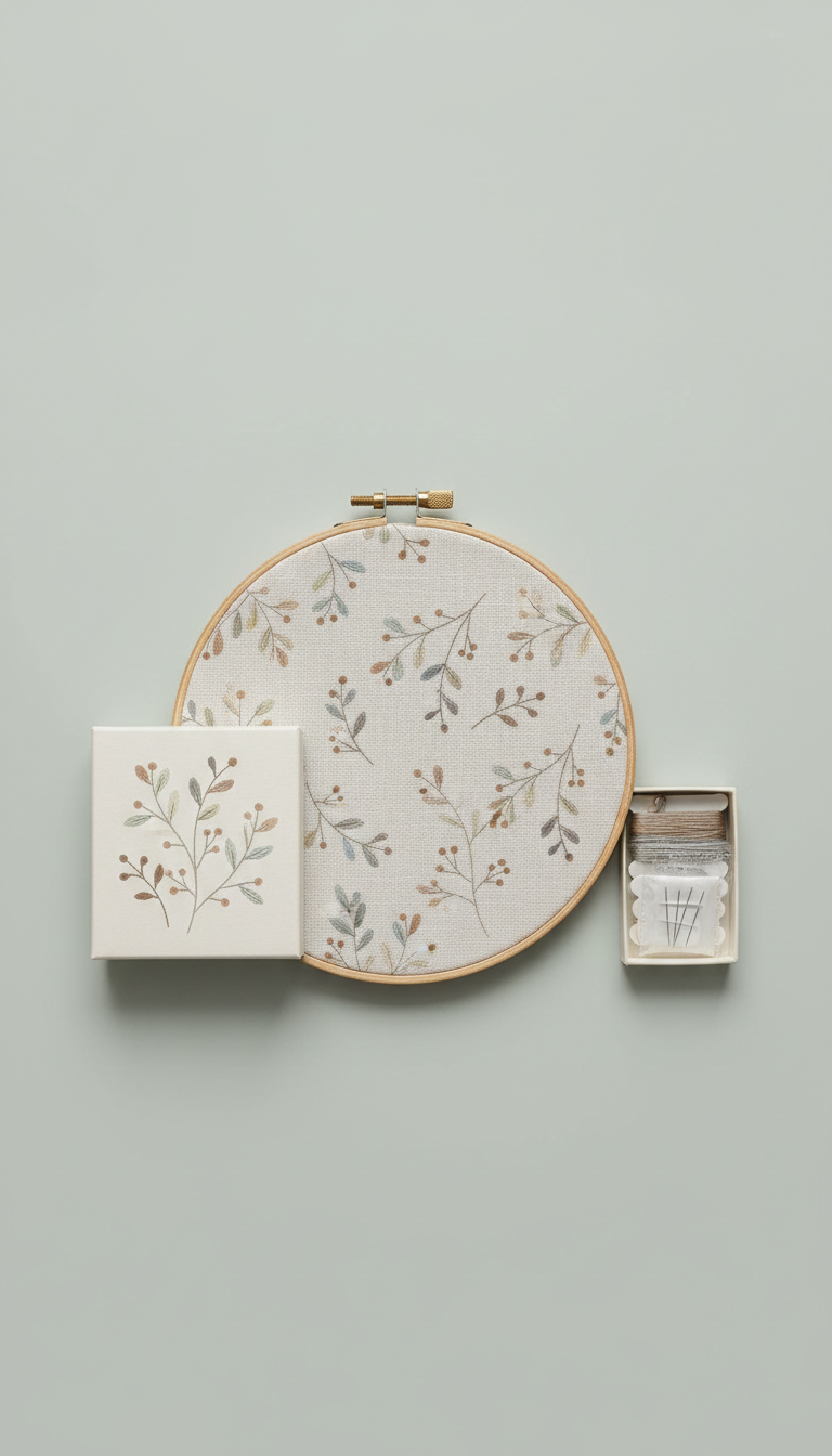 Handcrafted Embroidery Pattern Kit